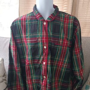 J Crew Plaid Pajamas XXXL